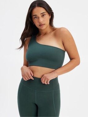 Girlfriend collective one Shoulder Bra